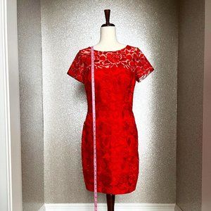 David Meister- Neiman Marcus, Size 10- Red.